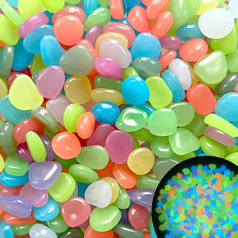 Glow in The Dark Stones for Outdoor Decoration