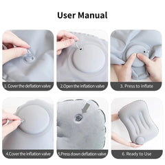Comfortable Inflatable Camping Pillow